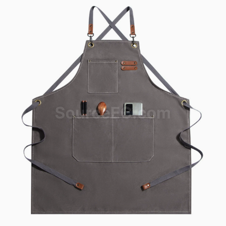 Customization Cross tied denim apron Promotional Products