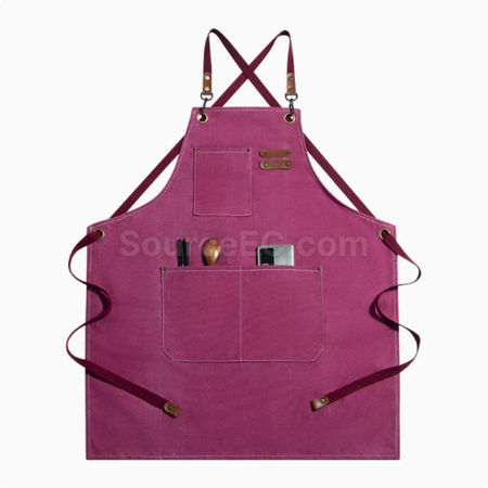 Customization Cross tied denim apron Promotional Products