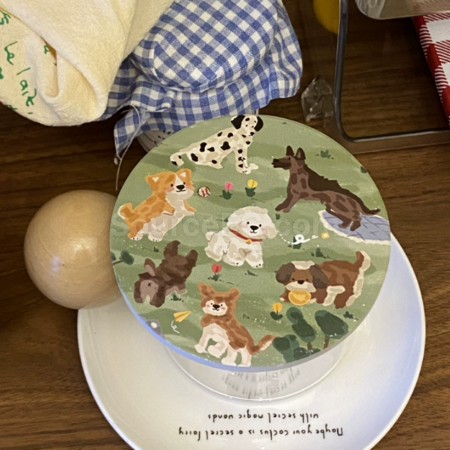 Customization Cute puppy coaster Promotional Products