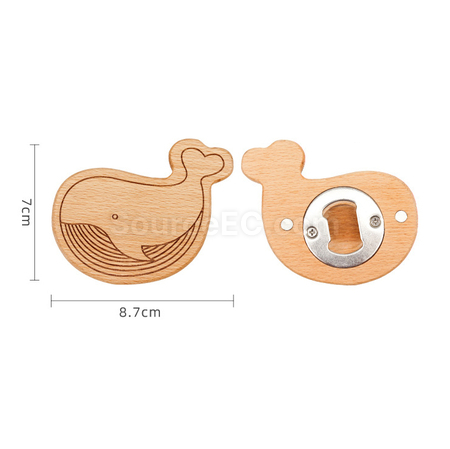 Customization Wooden Bottle Opener Promotional Products