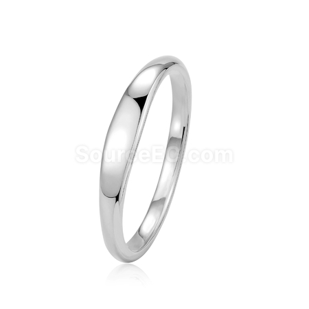 Customization Stainless Steel Couple Rings Promotional Products