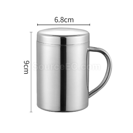 Customization 304 Stainless Steel Double Layer Mug Promotional Products