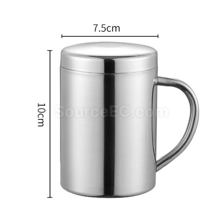 Customization 304 Stainless Steel Double Layer Mug Promotional Products