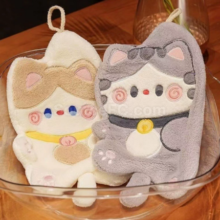 Customization Kitten hand towel Promotional Products