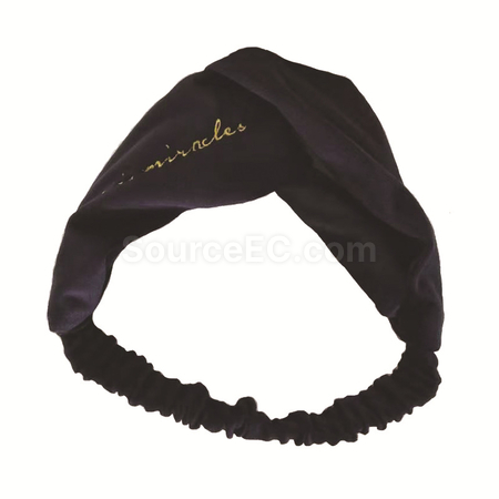Customization Fashion Velvet Embroidered Headband Promotional Products