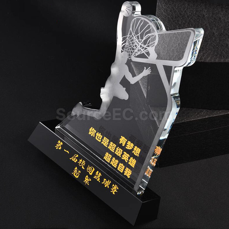 Customization Basketball Crystal Seat Promotional Products