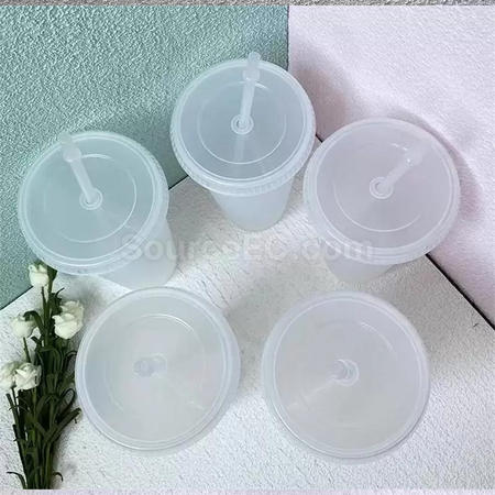 Customization PP Thick Straw Cup Promotional Products