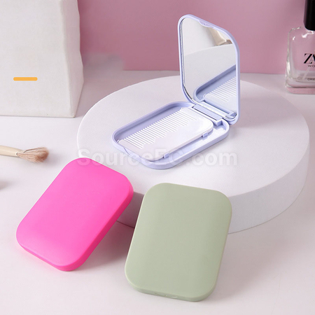 Customization Folding Mirror Comb Promotional Products