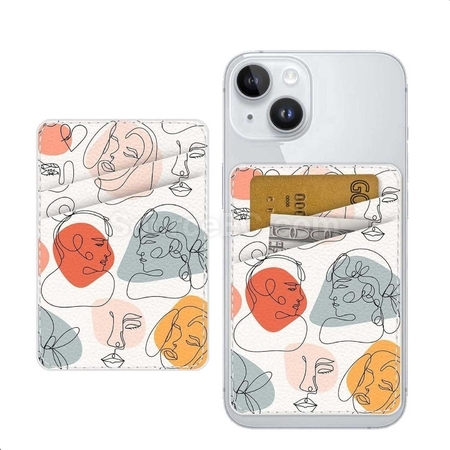 Customization PU Mobile Phone Card Holder Promotional Products