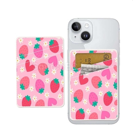 Customization PU Mobile Phone Card Holder Promotional Products