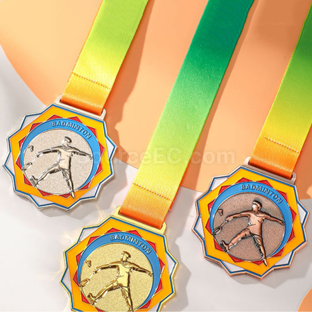 Customization Badminton medals Promotional Products