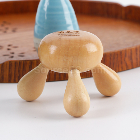 Customization Wooden Manual Massager Promotional Products