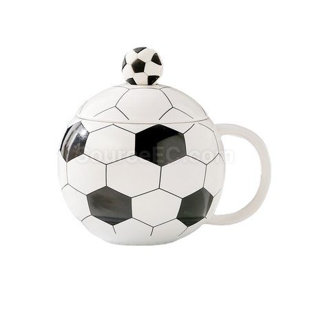 Customization Football Ceramic Mug Promotional Products