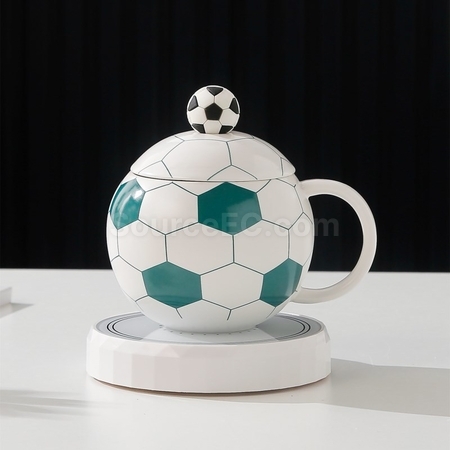 Customization Football Ceramic Mug Promotional Products