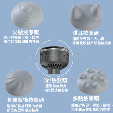 Customization Cold/Hot Compress Fascia Gun Promotional Products
