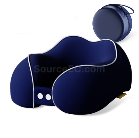 Customization Foldable Storage Memory Cotton Neck Pillow Promotional Products