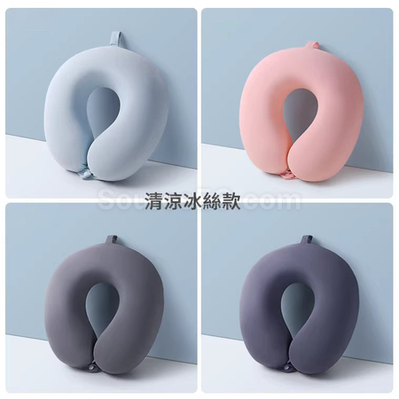 Customization Foldable Storage Memory Cotton Neck Pillow Promotional Products