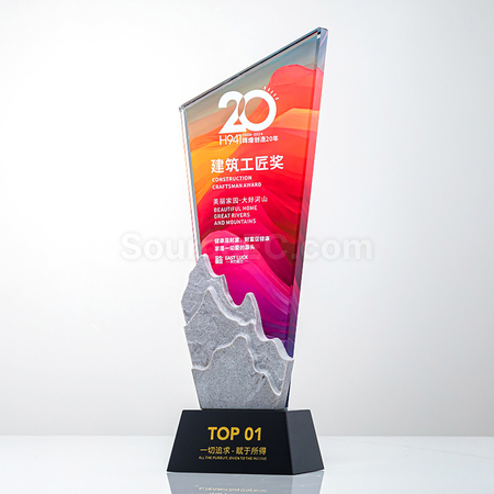 Customization Marble Crystal Award Seat Promotional Products