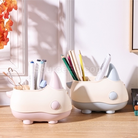 Customization Coin Bank And Pen Holder Promotional Products