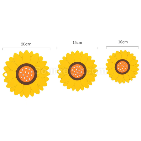 Customization Sunflower Mat Promotional Products