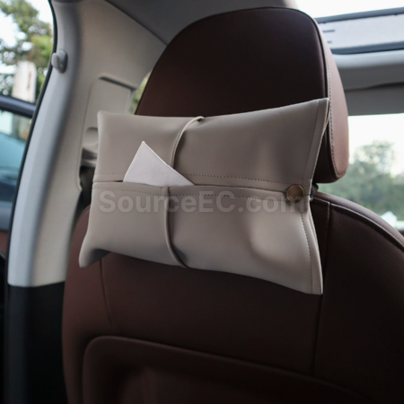 Customization Leather tissue cover Promotional Products