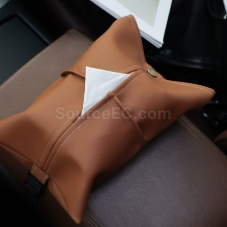 Customization Leather tissue cover Promotional Products