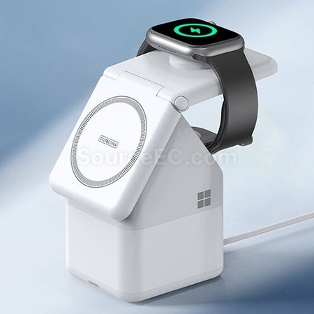 Customization 4-in-1 Creative Magnetic Wireless Charger Promotional Products