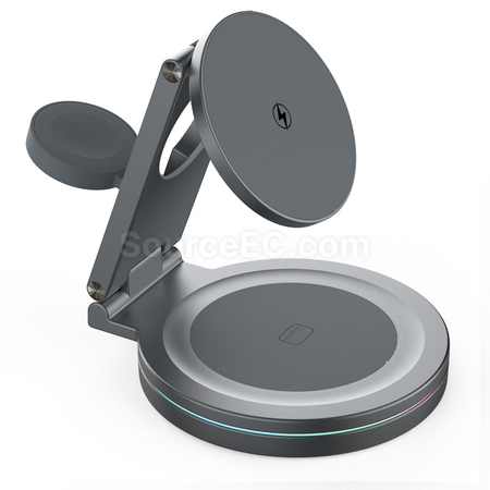 Customization 360° Magnetic Wireless Charging Stand Promotional Products