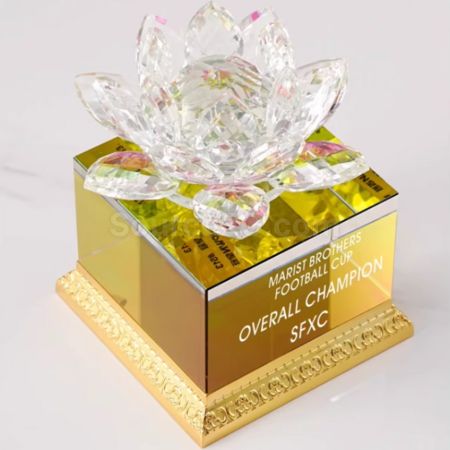 Customization Lotus Trophy Promotional Products