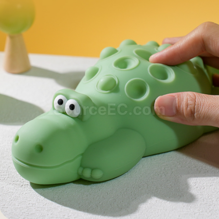 Customization Crocodile silicone decompression pat light Promotional Products