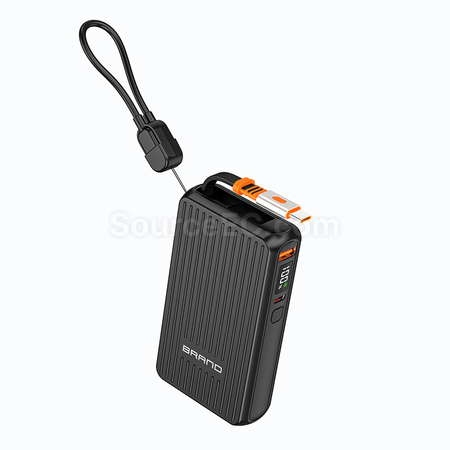 Customization Retractable Wire Power Bank With  Promotional Products