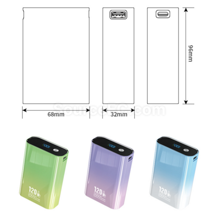 Customization Mobile Power Supply With Built-in Cable Promotional Products