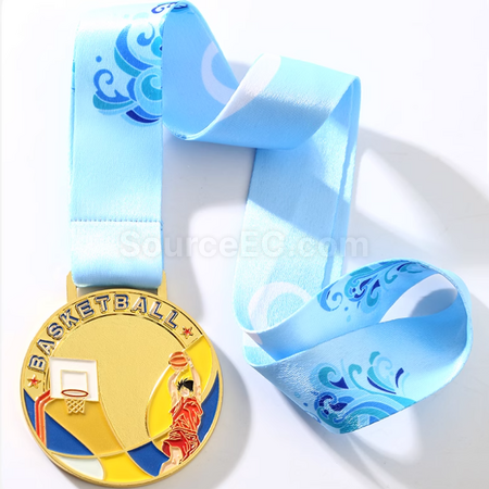 Customization Basketball Metal Medal Promotional Products
