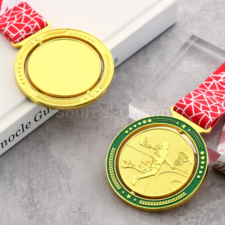 Customization Basketball Metal Medal Promotional Products