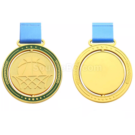 Customization Basketball Metal Medal Promotional Products