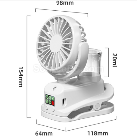 Customization Portable Clip Spray Fan Promotional Products