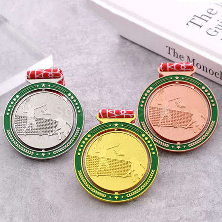 Customization Badminton Metal Medal Promotional Products