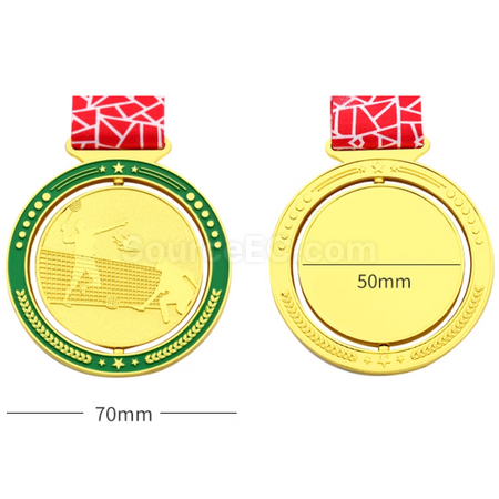 Customization Badminton Metal Medal Promotional Products