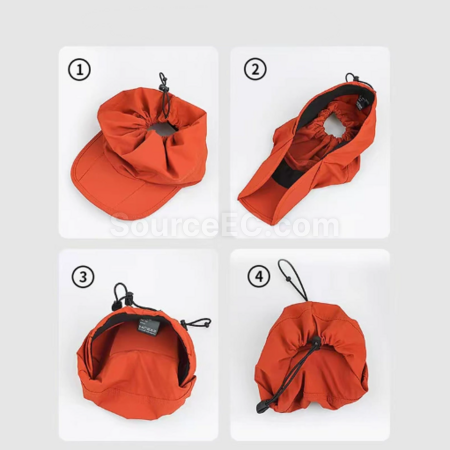 Customization Outdoor foldable quick drying hat Promotional Products