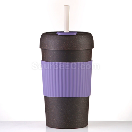 Customization Degradable coffee grounds material coffee cup Promotional Products