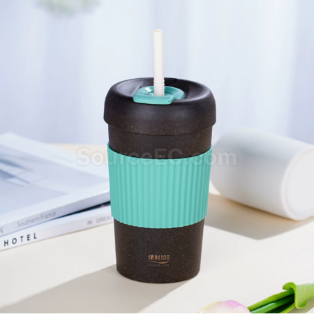 Customization Degradable coffee grounds material coffee cup Promotional Products