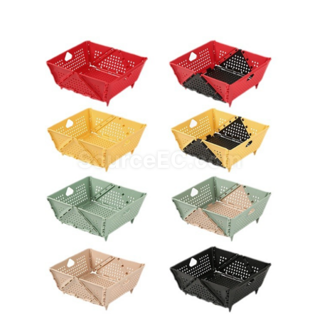 Customization Folding Drainage Basket Storage Basket Promotional Products