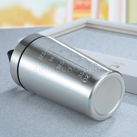 Customization Single Layer  Stainless Steel Shake Cup Promotional Products