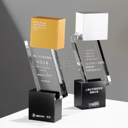 Customization Metal Crystal Trophy Promotional Products
