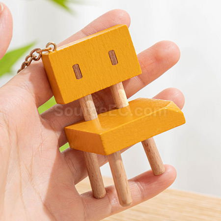 Customization Wooden Keychain Promotional Products