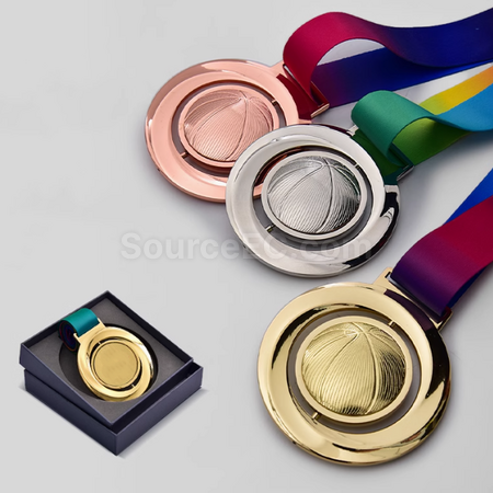 Customization Basketball Metal Medal Promotional Products
