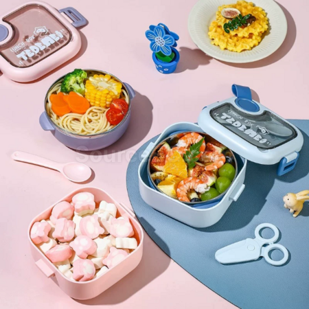 Customization Silicone foldable lunch box Promotional Products