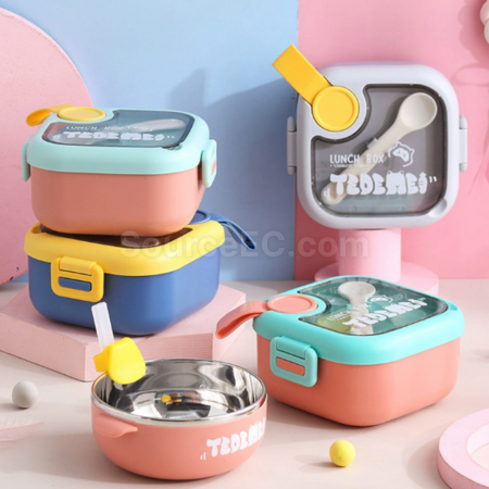 Customization Silicone foldable lunch box Promotional Products