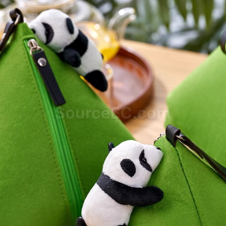 Customization Panda Zongzi shopping bag Promotional Products