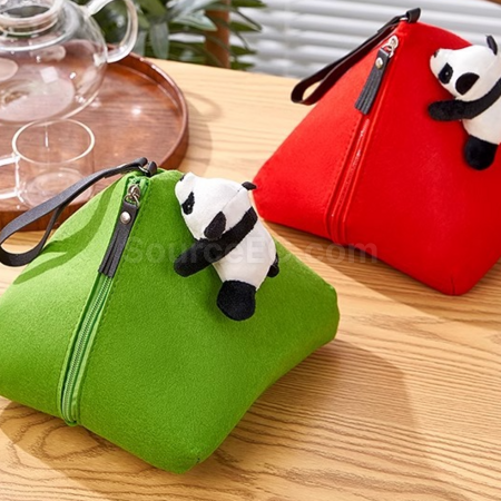 Customization Panda Zongzi shopping bag Promotional Products